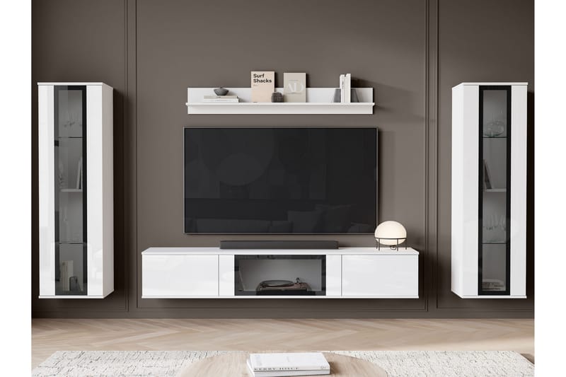 Gamal Tv-möbelset, Rosa