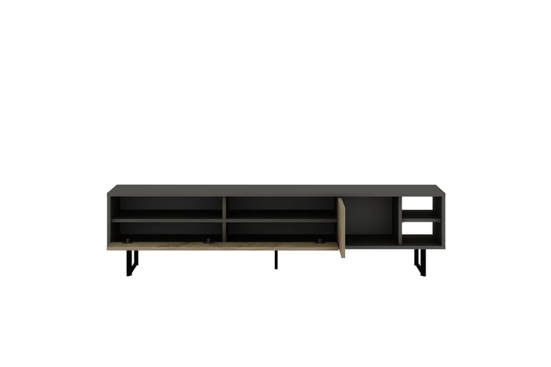 Gazali Tv-bänk 180 cm - Grå/Travertin - Möbler - TV- & Mediamöbler - TV bänk & mediabänk