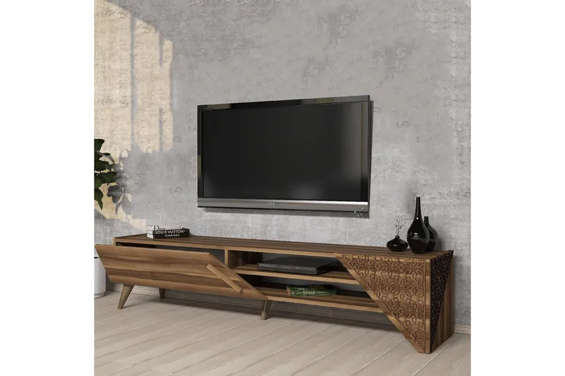 Gerais TV-bänk 180 cm i Trä - Brun - Möbler - TV- & Mediamöbler - TV bänk & mediabänk