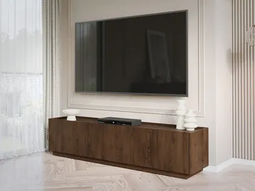 Glenor TV-bänk 170x37 cm - Baltic Storm - Möbler - TV- & Mediamöbler - TV bänk & mediabänk