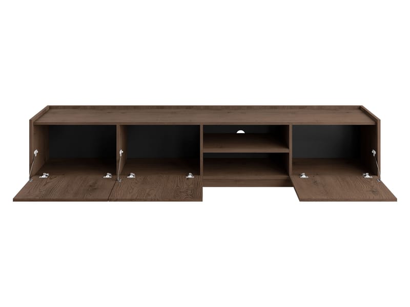 Glenor TV-bänk 200x37 cm - Baltic Storm - Möbler - TV- & Mediamöbler - TV-skåp