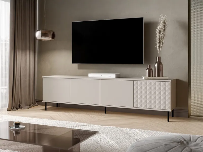 Granica Tv-bänk 200 cm - beige - Möbler - TV- & Mediamöbler - TV bänk & mediabänk