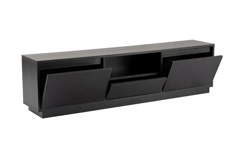 Gulliver Tv-bänk 160x30 cm - Svart - Möbler - TV- & Mediamöbler - TV bänk & mediabänk