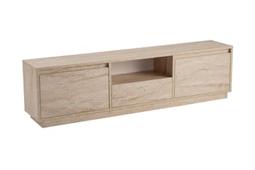 Gulliver Tv-bänk 160x30 cm - Travertin - Möbler - TV- & Mediamöbler - TV bänk & mediabänk