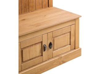 Högskåp Toby Natur, 185x90x45 cm - Natur, 185x90x45 cm - Möbler - TV- & Mediamöbler - TV-skåp