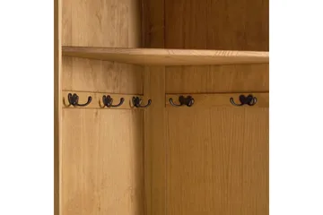 Högskåp Toby Natur, 185x90x65 cm - Natur, 185x90x65 cm - Möbler - Hallmöbler - Möbelset för hall & entre