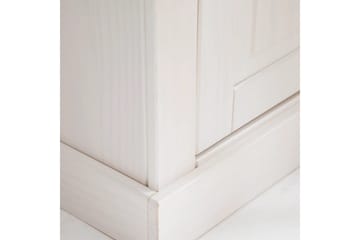 Högskåp Toby Vit, 185x90x45 cm - Vit, 185x90x45 cm - Möbler - TV- & Mediamöbler - TV-skåp