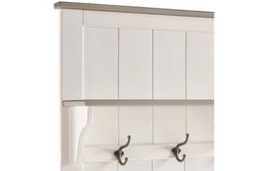 Högskåp Toby Vit, 185x90x45 cm - Vit, 185x90x45 cm - Möbler - TV- & Mediamöbler - TV-skåp