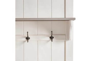 Högskåp Toby Vit, 185x90x45 cm - Vit, 185x90x45 cm - Möbler - TV- & Mediamöbler - TV-skåp