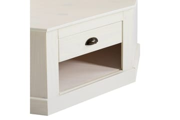 Högskåp Toby Vit, 185x90x65 cm - Vit, 185x90x65 cm - Möbler - TV- & Mediamöbler - TV-skåp