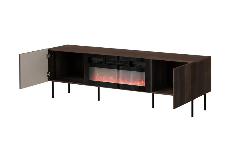 Hammarstrand Tv-bänk 181 cm - Valnöt - Möbler - TV- & Mediamöbler - TV bänk & mediabänk