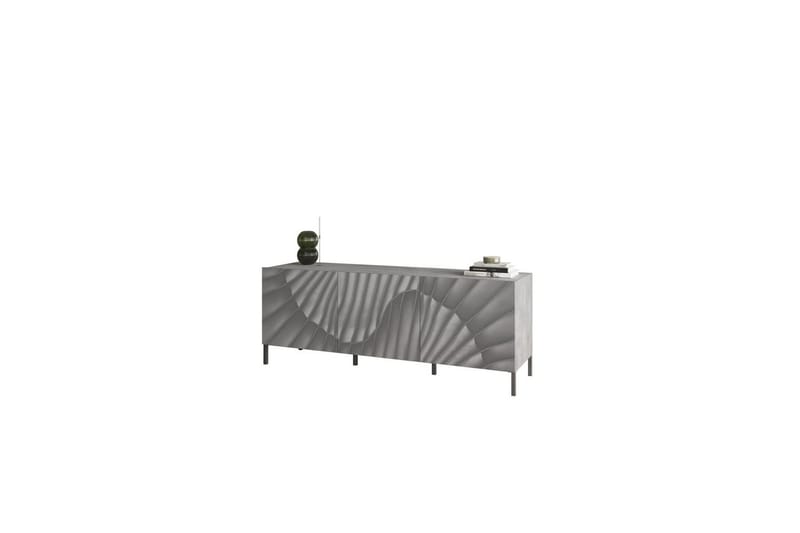 Hawell Tv-Bänk 181 cm - Grå - Möbler - TV- & Mediamöbler - TV bänk & mediabänk