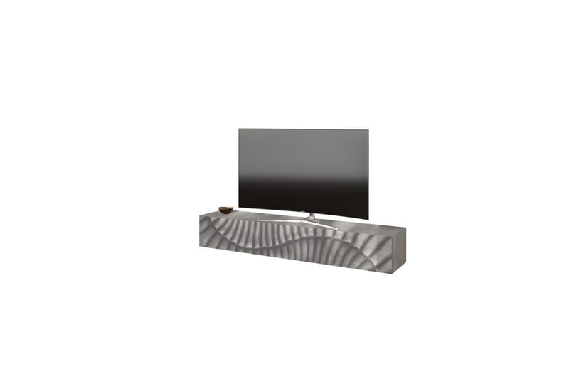 Hawell Vägghängd Tv-Bänk 180 cm - Grå - Möbler - TV- & Mediamöbler - TV bänk & mediabänk