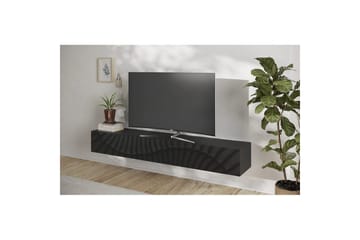 Hawell Vägghängd Tv-Bänk 210 cm - Mörkgrå - Möbler - TV- & Mediamöbler - TV bänk & mediabänk