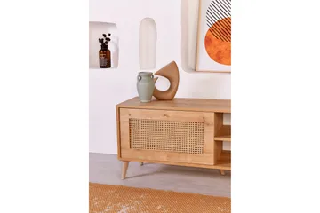 Hazeran Tv-bänk 138 cm - Ek - Möbler - TV- & Mediamöbler - TV bänk & mediabänk