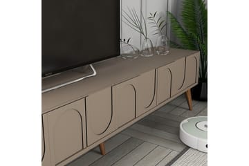 Hazim Tv-bänk 180 cm - Guld - Möbler - TV- & Mediam öbler - TV bänk & mediabänk