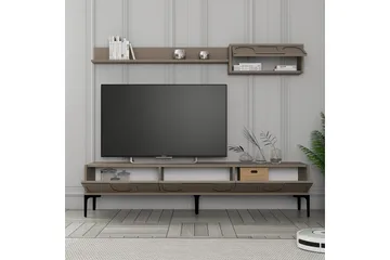 Hazim Tv-bänk 180 cm - Svart - Möbler - TV- & Mediamöbler - TV bänk & mediabänk