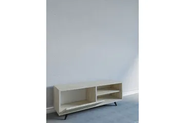 Hazle Tv-bänk 120 cm - Beige - Möbler - TV- & Mediamöbler - TV bänk & mediabänk