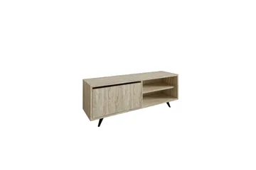 Hazle Tv-bänk 120 cm - Beige - Möbler - TV- & Mediamöbler - TV bänk & mediabänk