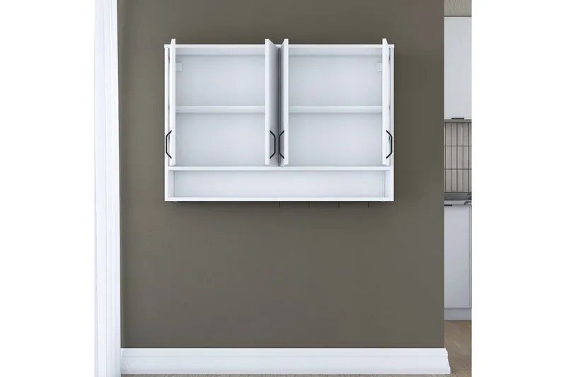 Heba Tv-skåp 120 cm - Vit - Förvaring - Skåp - Förvaringsskåp