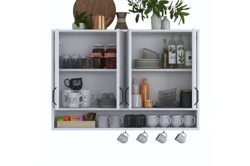 Heba Tv-skåp 120 cm - Vit - Förvaring - Skåp - Förvaringsskåp