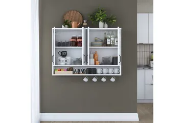 Heba Tv-skåp 120 cm - Vit - Förvaring - Skåp - Förvaringsskåp