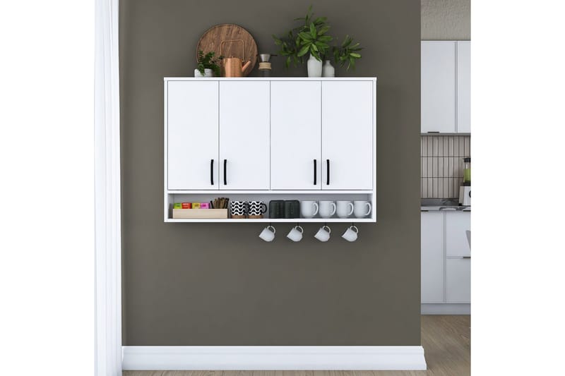 Heba Tv-skåp 120 cm - Vit - Möbler - TV- & Mediamöbler - TV-skåp