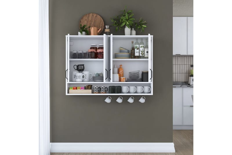 Heba Tv-skåp 120 cm - Vit - Möbler - TV- & Mediamöbler - TV-skåp