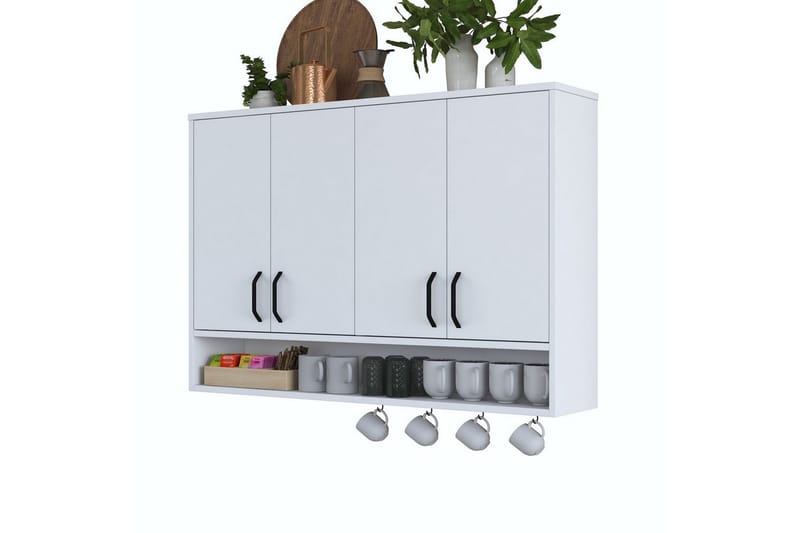 Heba Tv-skåp 120 cm - Vit - Möbler - TV- & Mediamöbler - TV-skåp