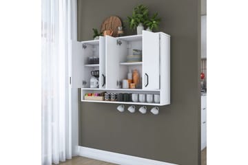 Heba Tv-skåp 120 cm - Vit - Förvaring - Sk åp - Förvaringsskåp