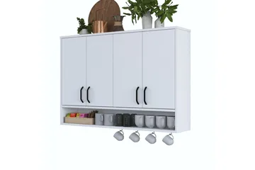 Heba Tv-skåp 120 cm - Vit - Förvaring - Skåp - Förvaringsskåp