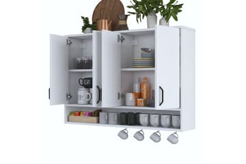 Heba Tv-skåp 120 cm - Vit - Förvaring - Skåp - Förvaringsskåp