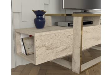 Herb Tv-bänk 160 cm - Beige - Möbler - TV- & Mediamöbler - TV bänk & mediabänk