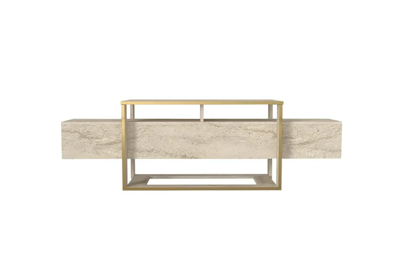 Herb Tv-bänk 160 cm - Beige - Möbler - TV- & Mediamöbler - TV bänk & mediabänk