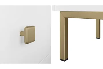Hermann Tv-bänk 180 cm - Vit - Möbler - TV- & Mediamöbler - TV bänk & mediabänk