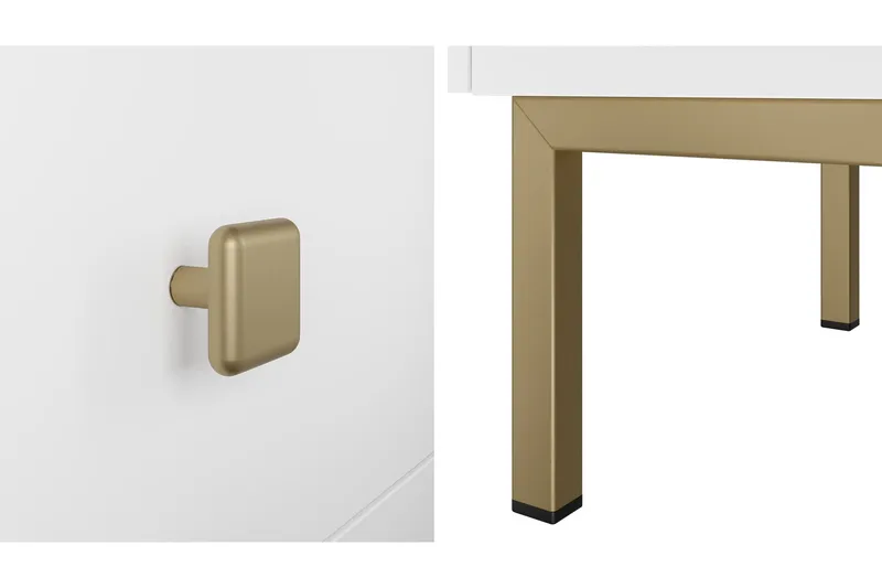 Hermann Tv-bänk 180 cm - Vit - Möbler - TV- & Mediamöbler - TV bänk & mediabänk