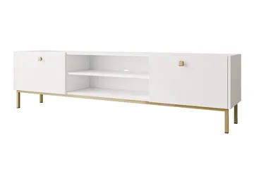 Hermann Tv-bänk 180 cm - Vit - Möbler - TV- & Mediamöbler - TV bänk & mediabänk