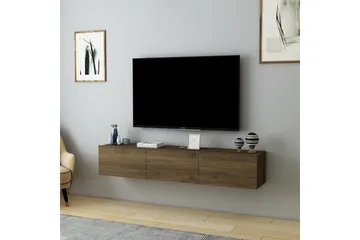 Hopper Tv-bänk 160 cm - Valnöt - Möbler - TV- & Mediamöbler - TV bänk & mediabänk