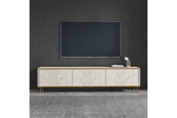 Imaj Tv-bänk 180 cm - Guld/Taupe - Möbler - TV- & Mediamöbler - TV bänk & mediabänk