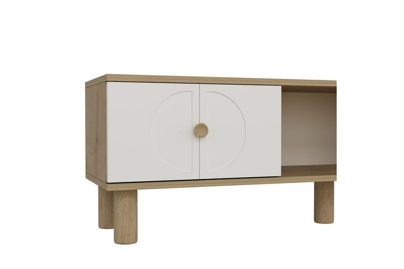 Inci Tv-bänk 150 cm - Vit/Multifärgad - Möbler - TV- & Mediamöbler - TV bänk & mediabänk