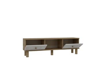 Inci Tv-bänk 150 cm - Vit/Multifärgad - Möbler - TV- & Mediamöbler - TV bänk & mediabänk