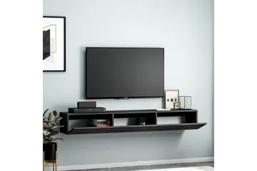 Interlaken Tv-bänk 180 cm - Svart - Möbler - TV- & Mediamöbler - TV bänk & mediabänk