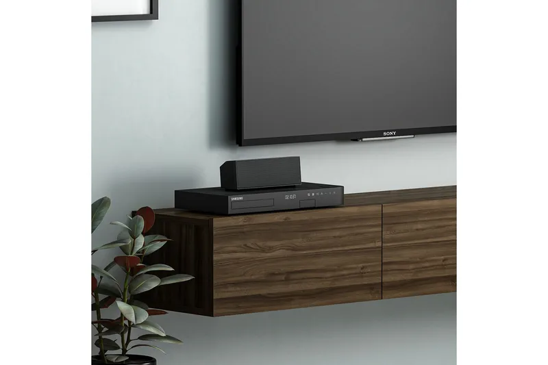 Interlaken Tv-bänk 180 cm - Valnöt - Möbler - TV- & Mediamöbler - TV bänk & mediabänk