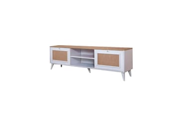 Jatinder Tv-bänk 55 cm - Natur/Vit - Möbler - TV- & Mediamöbler - TV bänk & mediabänk
