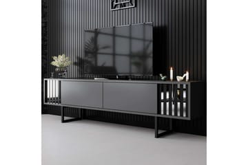 Jeval Tv-bänk 180 cm - Svart/Antracit - Möbler - TV- & Mediamöbler - TV bänk & mediabänk