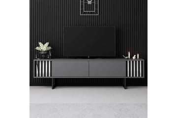 Jeval Tv-bänk 180 cm - Svart/Antracit - Möbler - TV- & Mediamöbler - TV bänk & mediabänk