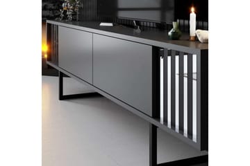 Jeval Tv-bänk 180 cm - Svart/Antracit - Möbler - TV- & Mediamöbler - TV bänk & mediabänk