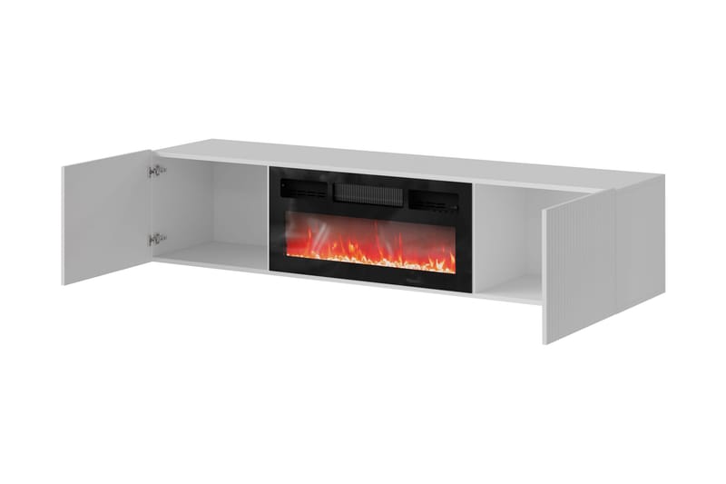 Kamta Tv-bänk 180 cm - Svart - Möbler - TV- & Mediamöbler - TV bänk & mediabänk