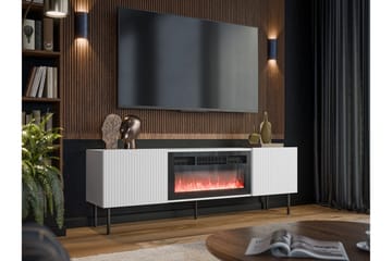 Kamta Tv-bänk 180 cm - Vit - Möbler - TV- & Mediamöbler - TV bänk & mediabänk