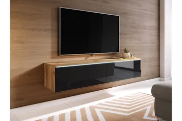 Kanak Tv-bänk 140 cm - Natur/Svart - Möbler - TV- & Mediamöbler - TV bänk & mediabänk